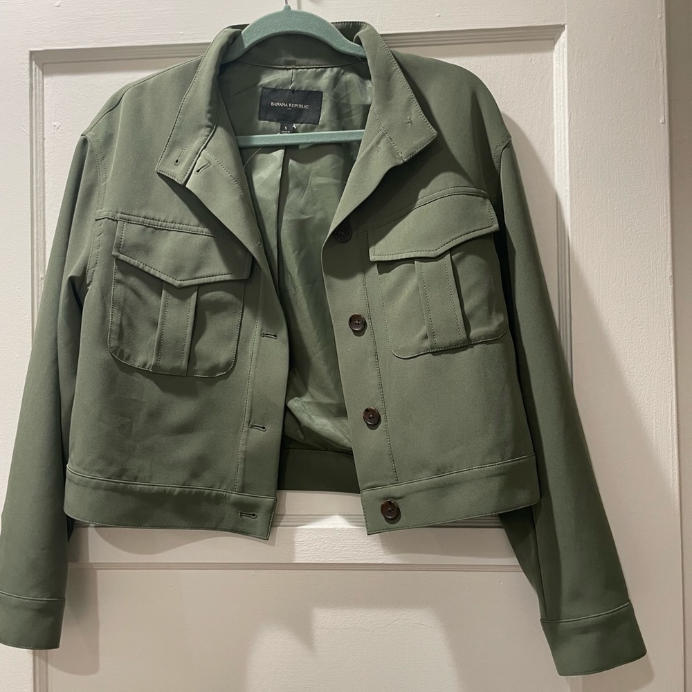 Army green jacket